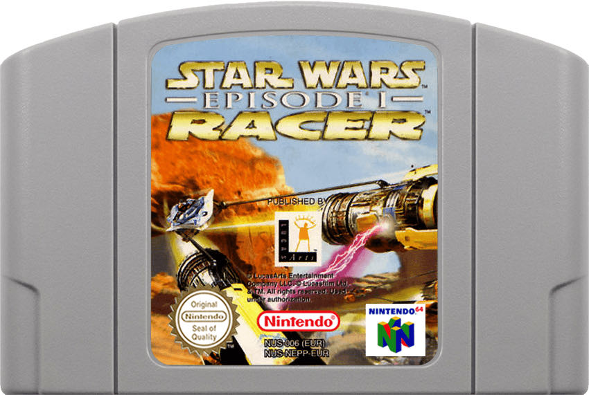 Star Wars: Episode I Racer - Nintendo 64 (N64) (LucasArts - 2) video game collectible - Main Image 4