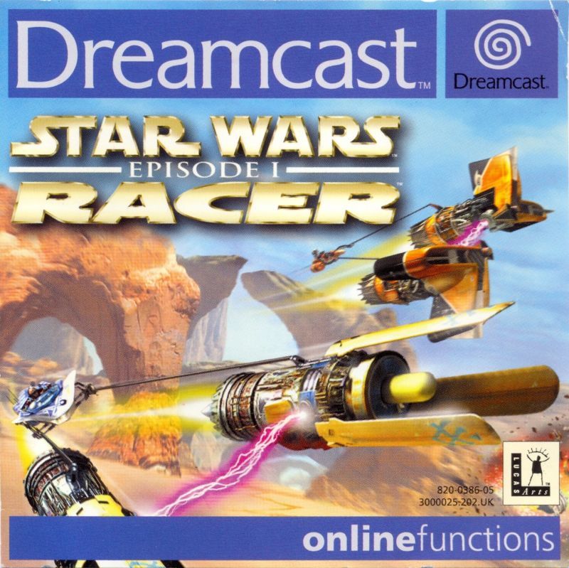 Star Wars: Episode I: Racer - Sega Dreamcast video game collectible - Main Image 1