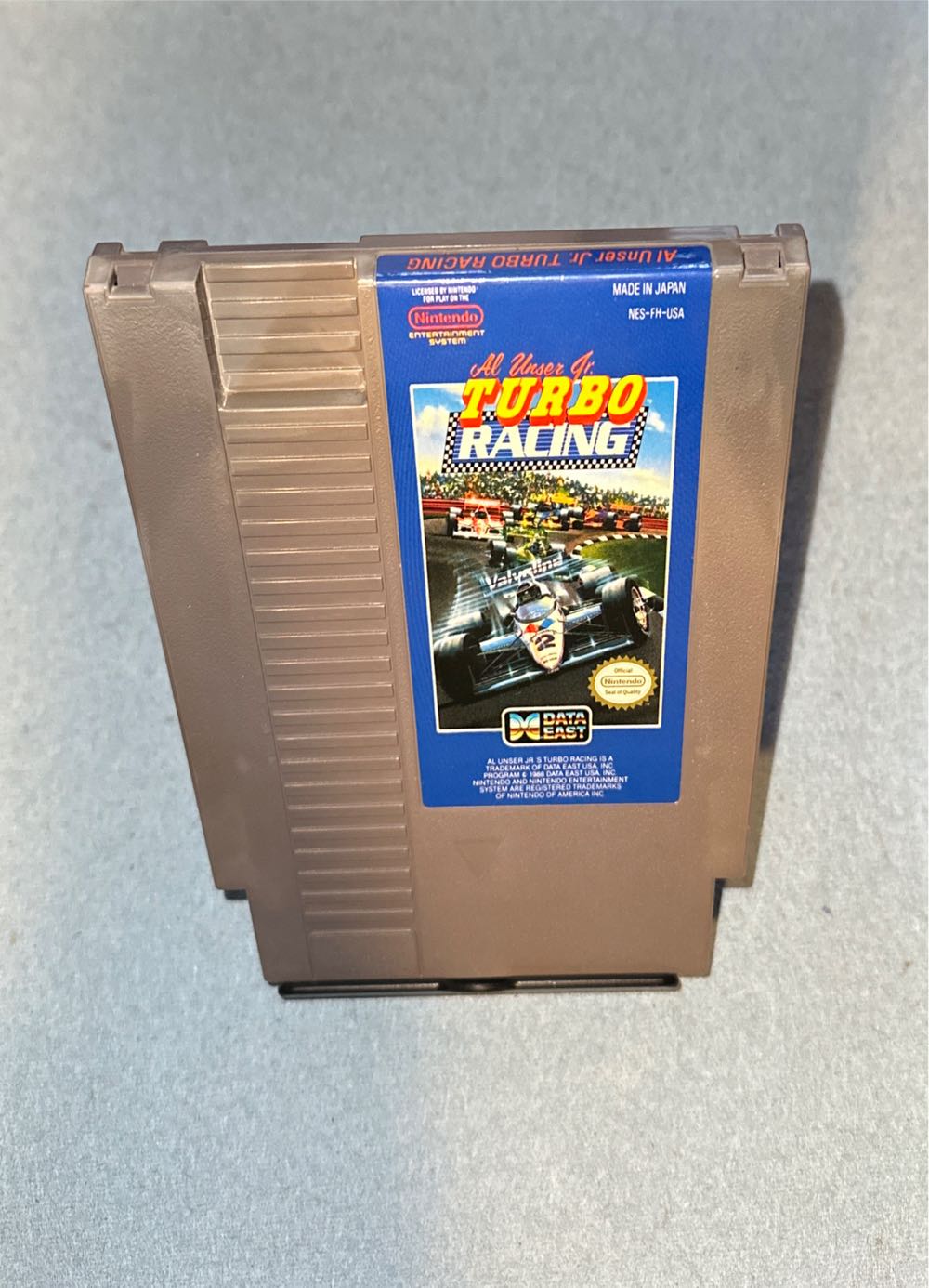 Al Unser Jr. Turbo Racing - Nintendo Entertainment System (NES) (Data East) video game collectible - Main Image 3