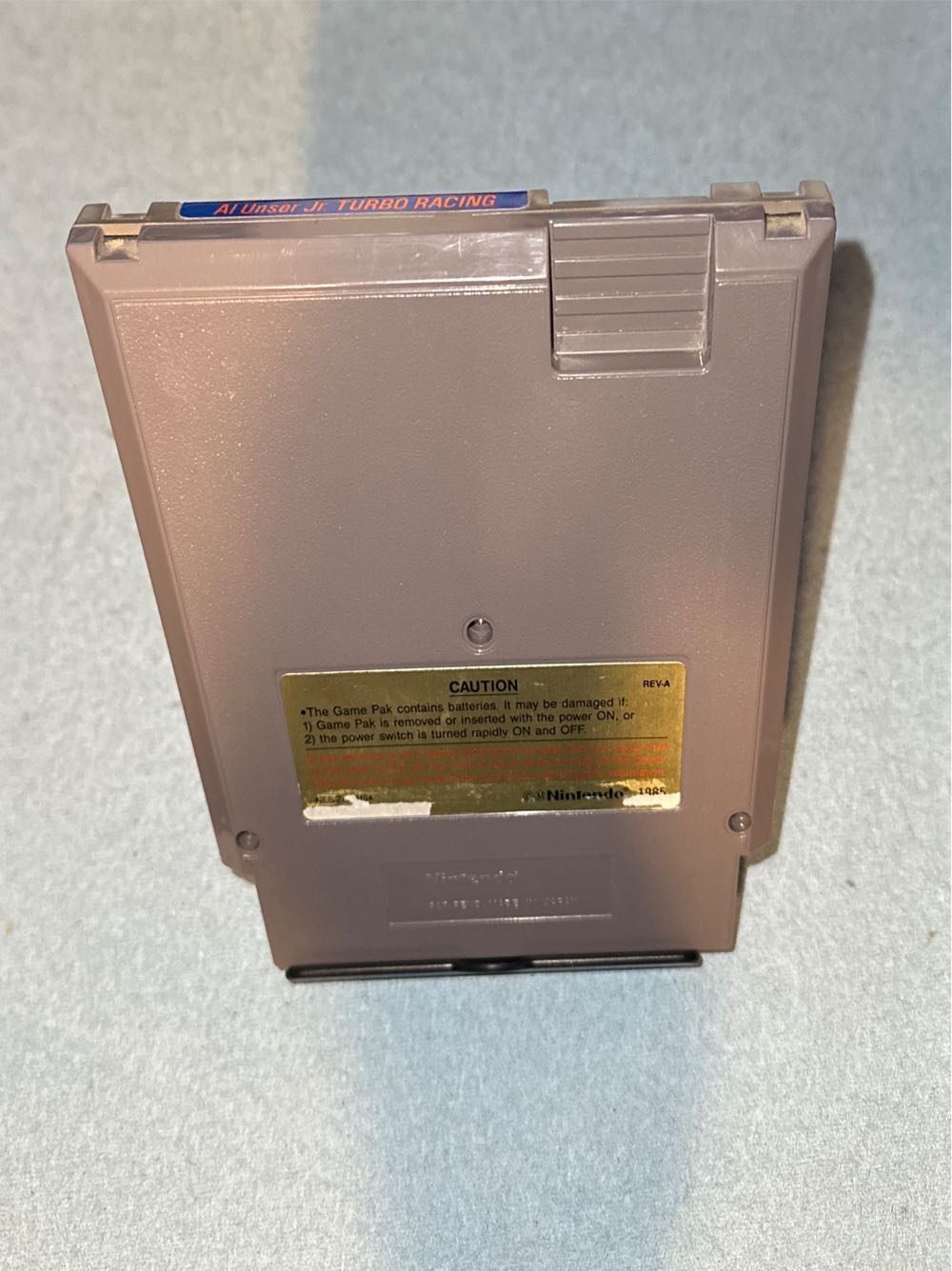 Al Unser Jr. Turbo Racing - Nintendo Entertainment System (NES) (Data East) video game collectible - Main Image 4