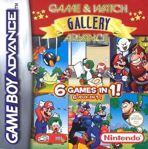 Game & Watch Gallery Advance - Nintendo Game Boy Advance (GBA) (Nintendo) video game collectible - Main Image 1