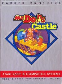 Mr. Do!’s Castle - Atari 2600 (Parker Brothers) video game collectible - Main Image 1
