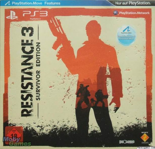 Resistance 3: Survivor Edition - Sony PlayStation 3 (PS3) (1) video game collectible [Barcode 711719171393] - Main Image 1