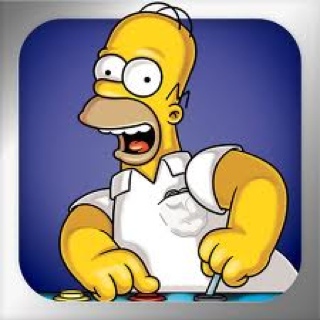 Simpsons Arcade Game, The - Apple iOS (Electronic Arts/EA Games - 1) video game collectible - Main Image 1