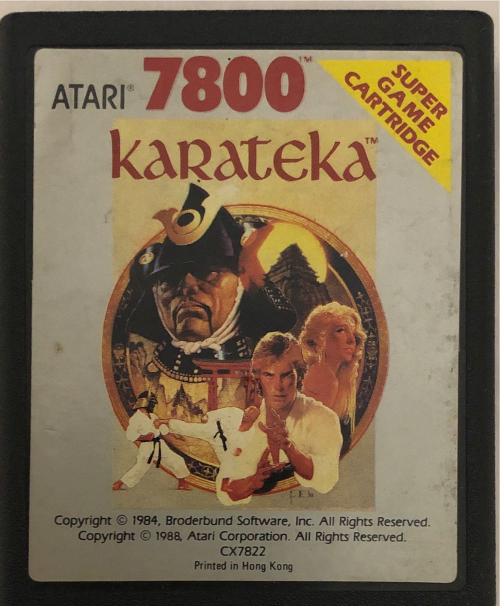 Karateka - Atari 7800 video game collectible - Main Image 3