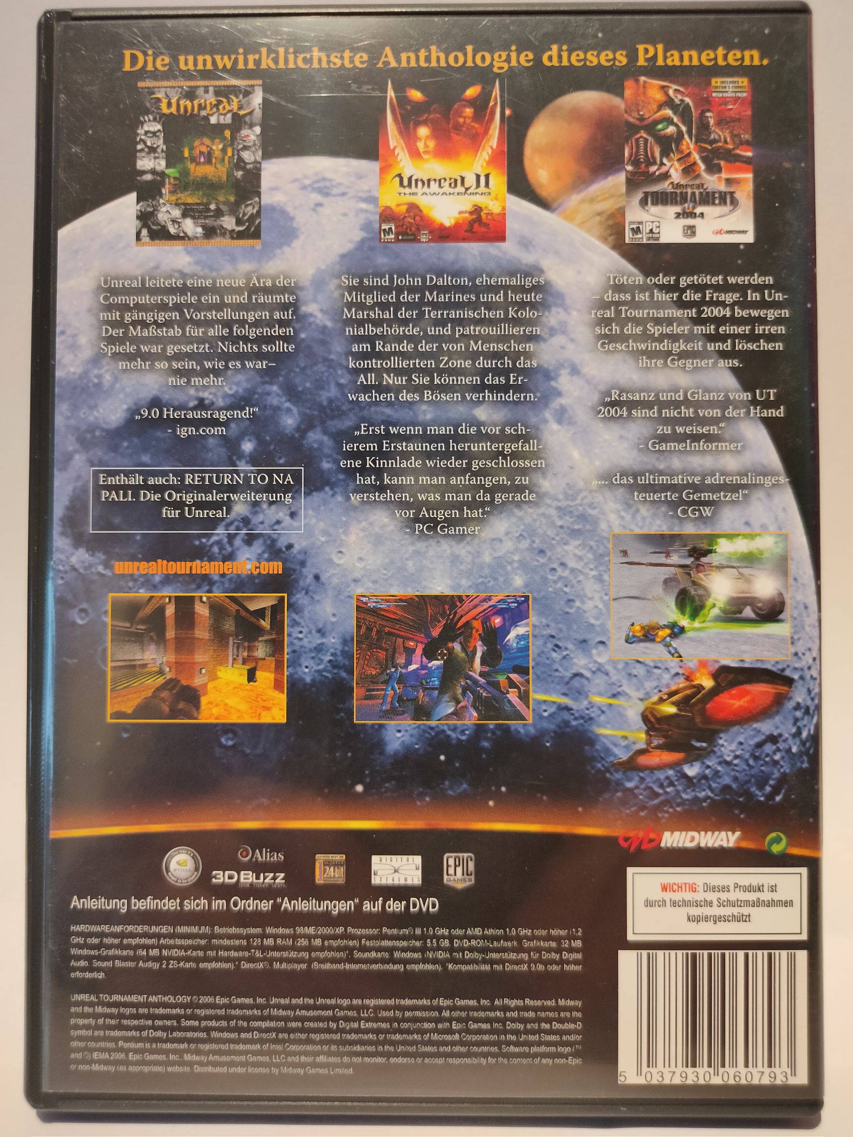 Unreal: Anthology - PC (1-32) video game collectible [Barcode 5037930060793] - Main Image 2