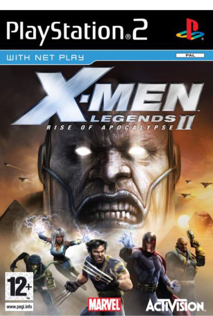 X-Men Legends 2: Rise Of Apocalypse - Sony PlayStation 2 (PS2) (1-2) video game collectible - Main Image 1