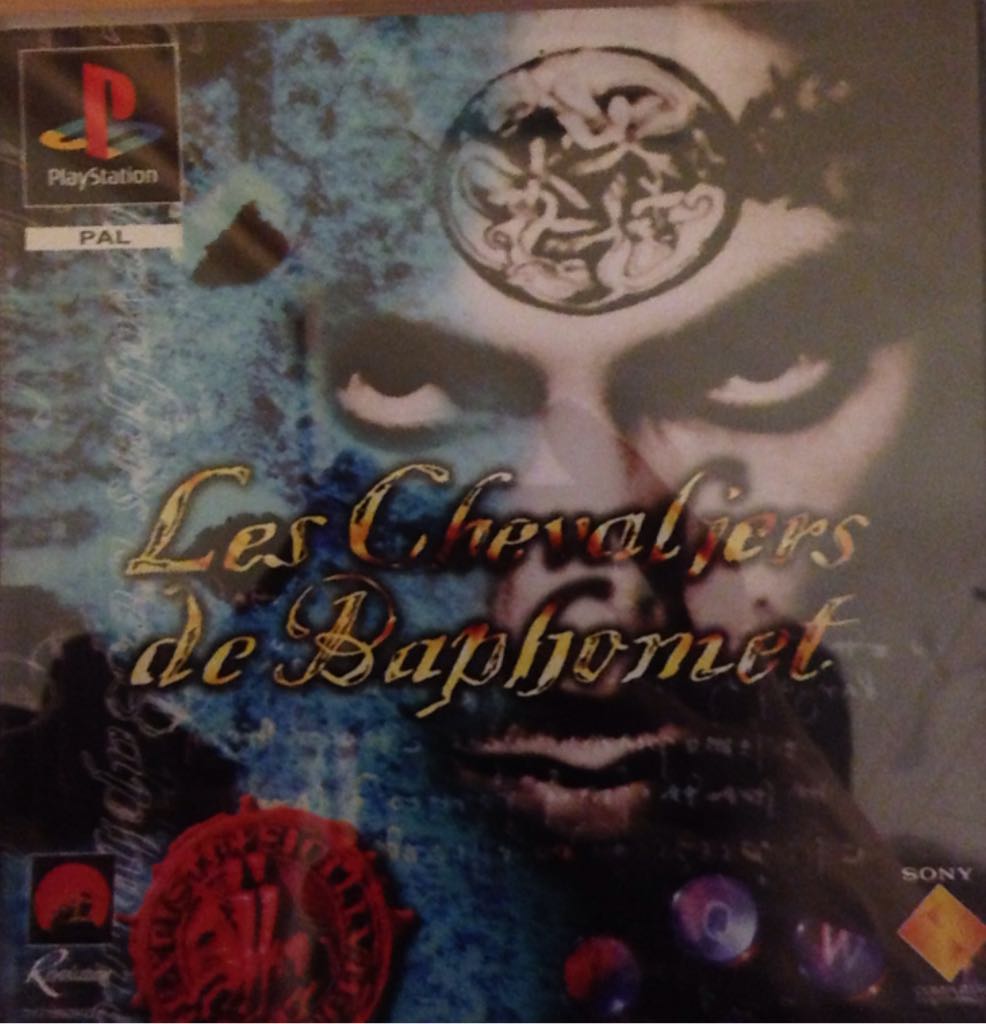 Les Chevaliers De Baphomet - Sony PlayStation video game collectible - Main Image 1