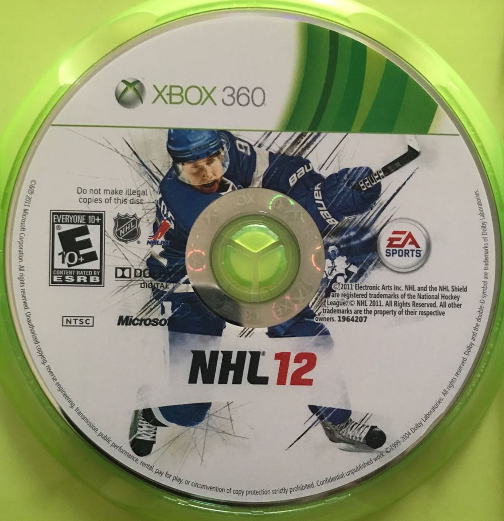 NHL 12 - Microsoft Xbox 360 (Ea Sports - 4) video game collectible [Barcode 014633366068] - Main Image 3