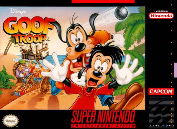 Goof Trop - Nintendo Super Nintendo Entertainment System (SNES) video game collectible - Main Image 1