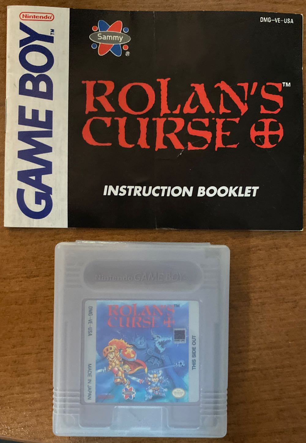 Rolan’s Curse - Nintendo Game Boy (American Sammy - 1-2) video game collectible - Main Image 2