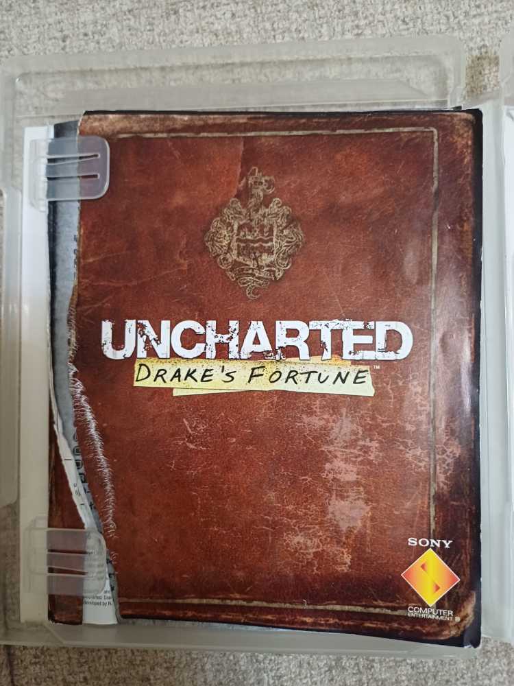 Uncharted Drake’s Fortune - Sony PlayStation 3 (PS3) video game collectible [Barcode 711719244349] - Main Image 3