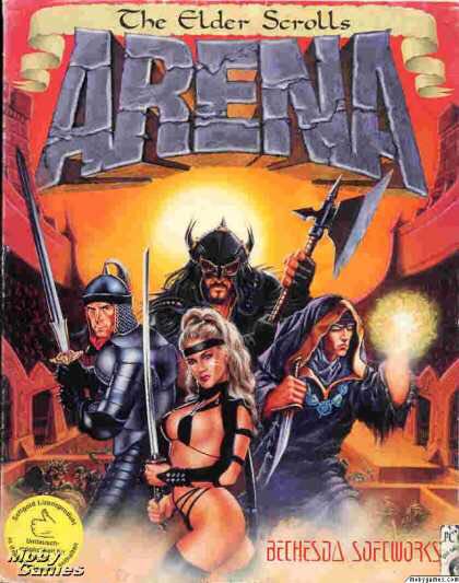 The Elder Scrolls: Arena - PC video game collectible - Main Image 1