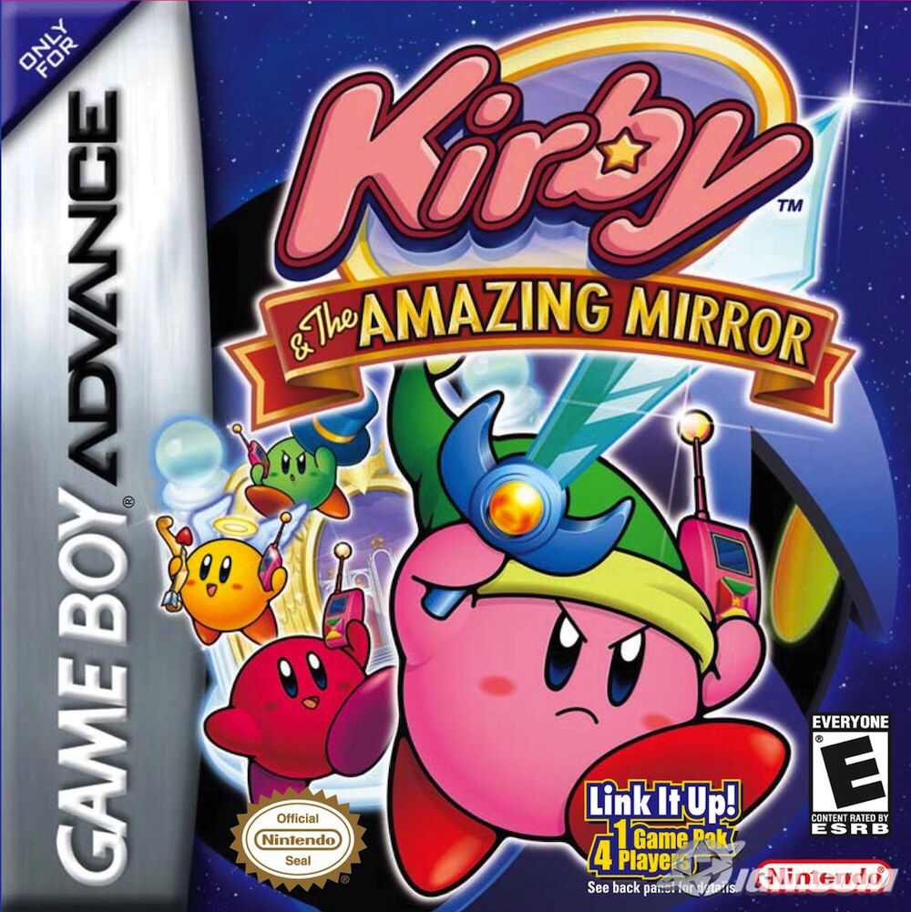 Kirby & The Amazing Mirror - Nintendo Game Boy Advance (GBA) (Nintendo) video game collectible - Main Image 1