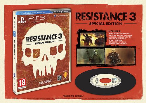 Resistance 3 Special Edition - Sony PlayStation 3 (PS3) (Sony Computer Entertainment - 1) video game collectible [Barcode 711719129899] - Main Image 2