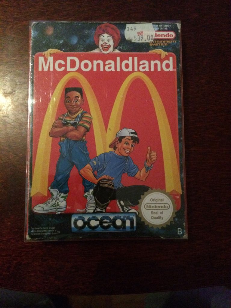 Mcdonaldland - Nintendo Entertainment System (NES) video game collectible - Main Image 1
