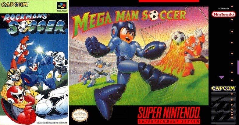RockMan’s Soccer ロックマンズサッカー - Nintendo Super Famicom (Capcom - 1-2) video game collectible - Main Image 2