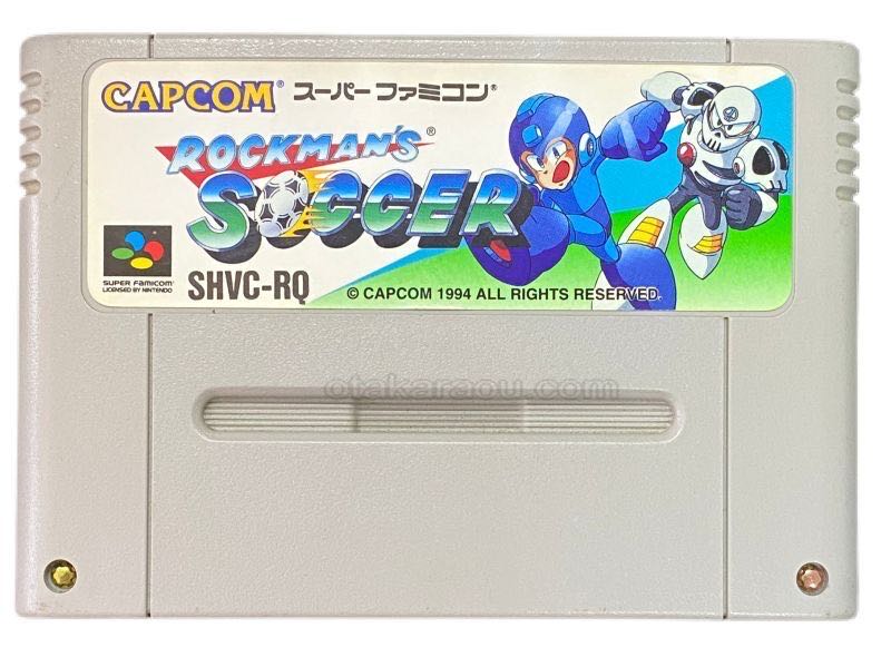 RockMan’s Soccer ロックマンズサッカー - Nintendo Super Famicom (Capcom - 1-2) video game collectible - Main Image 3