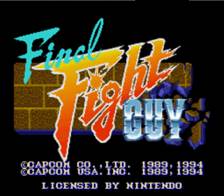 Final Fight Guy - Nintendo Super Nintendo Entertainment System (SNES) (Capcom - 2) video game collectible [Barcode 013388130221] - Main Image 2