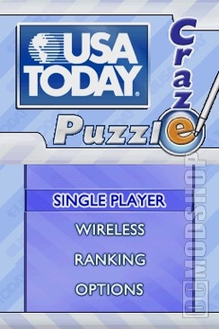 Usa Today Puzzle - Nintendo DS video game collectible - Main Image 1
