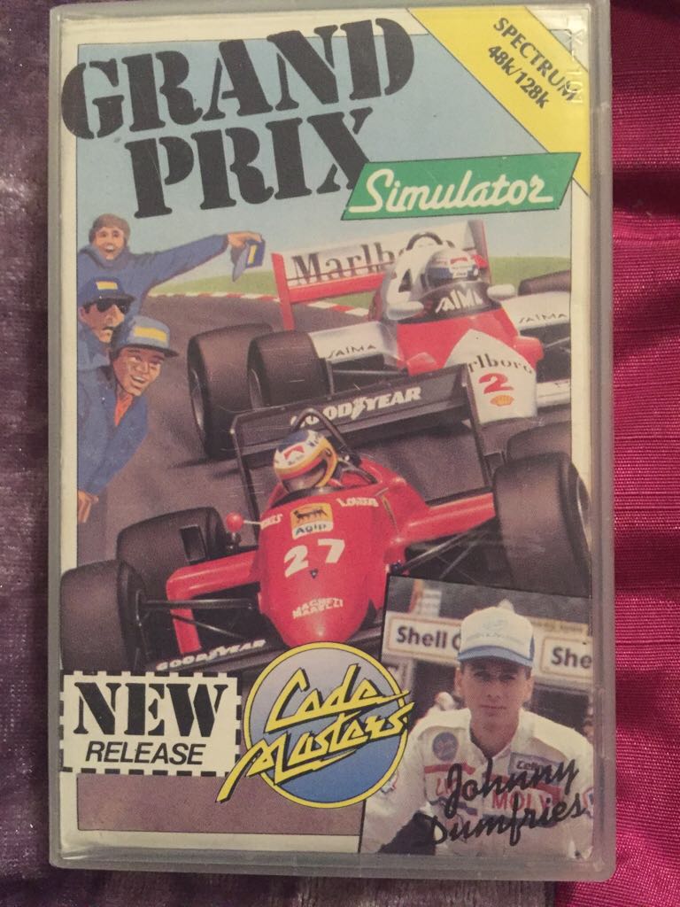 Grand Prix Simulator - Sinclair ZX Spectrum video game collectible - Main Image 1