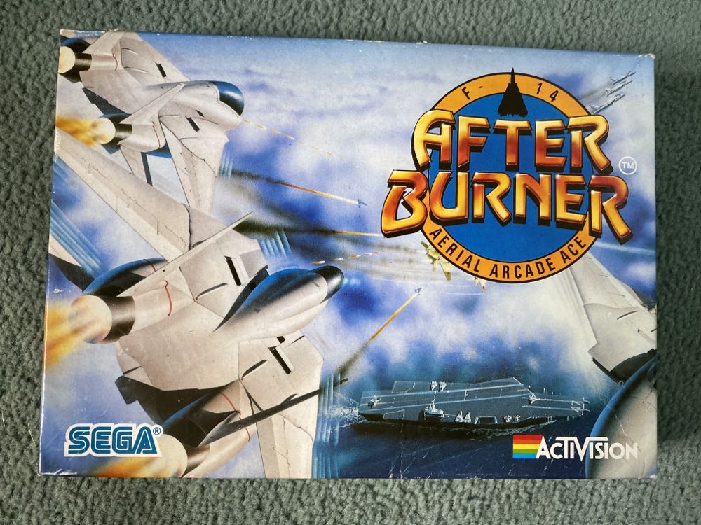 Afterburner - Sinclair ZX Spectrum (Activision) video game collectible [Barcode 047875465886] - Main Image 2
