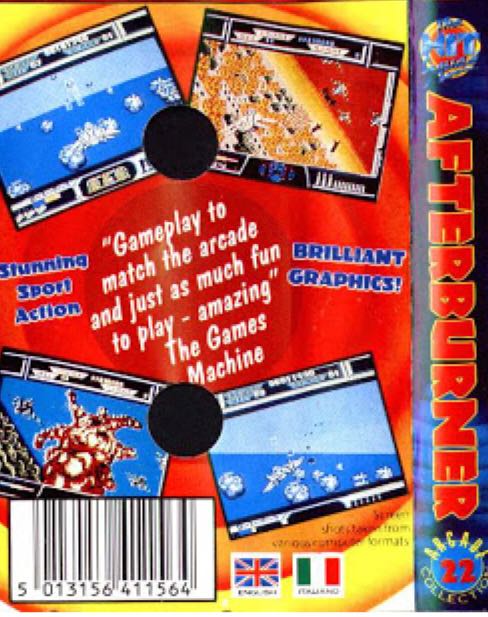 Afterburner - Amstrad CPC (Activision - 1) video game collectible [Barcode 5013156411557] - Main Image 2