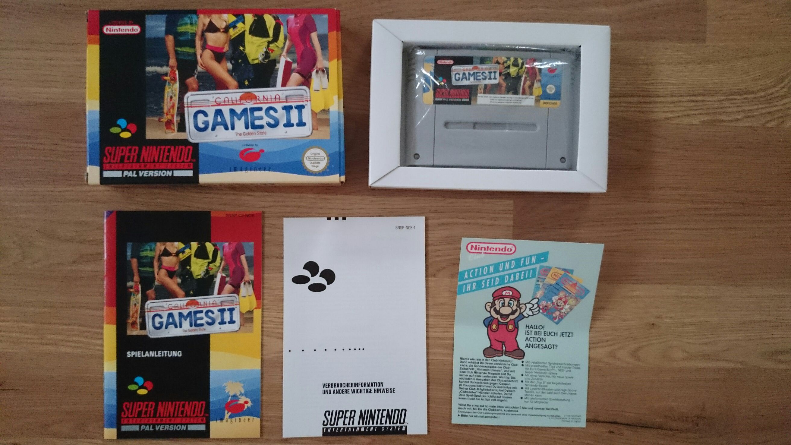 California Games II - Nintendo Super Nintendo Entertainment System (SNES) (Epix - 1) video game collectible [Barcode 745694002038] - Main Image 2