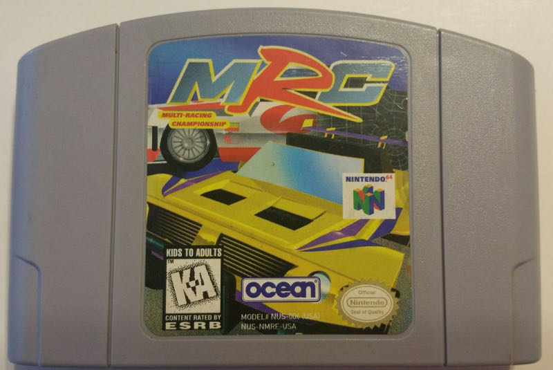 MRC: Multi-Racing Championship - Nintendo 64 (N64) (Ocean - 2) video game collectible - Main Image 3