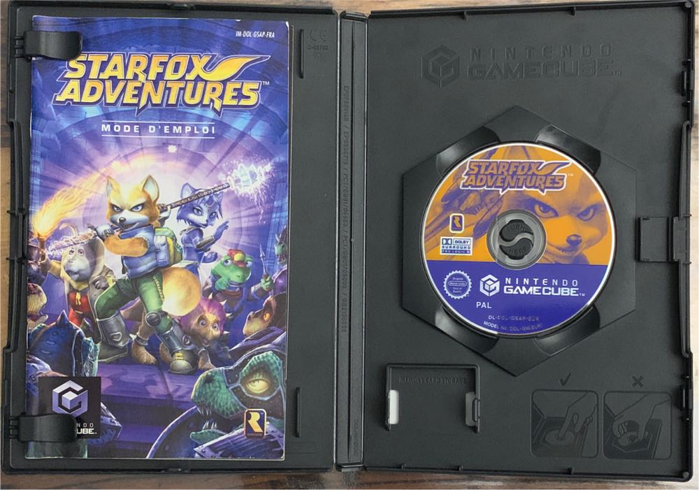 StarFox Adventures - Nintendo GameCube (Rare Limited - 1) video game collectible [Barcode 045496390488] - Main Image 3