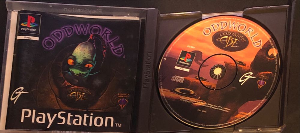 Oddworld: L’exode d’Abe - Sony PlayStation (GT Interactive - 1) video game collectible [Barcode 5029988004478] - Main Image 3