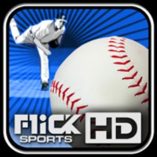 Flick Baseball Pro HD - Apple iOS (Freeverse) video game collectible - Main Image 1