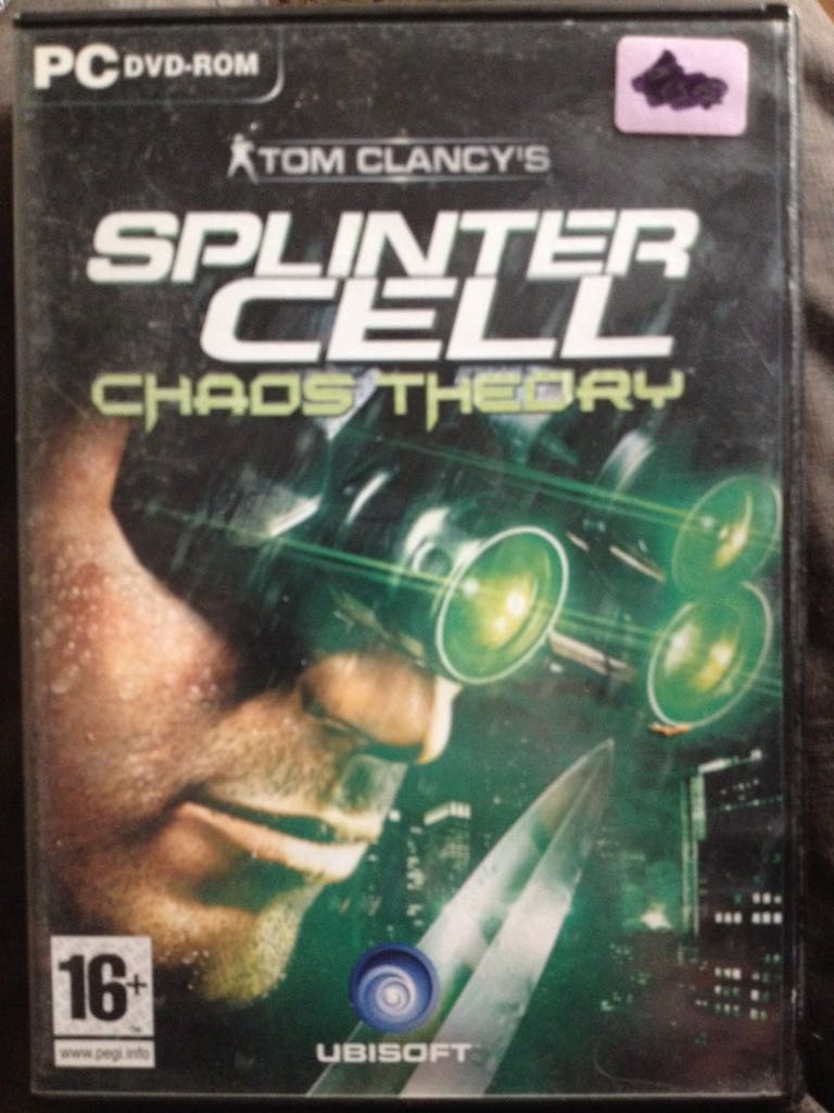 Splinter Cell Chaos Theory - PC video game collectible [Barcode 3307210175229] - Main Image 1