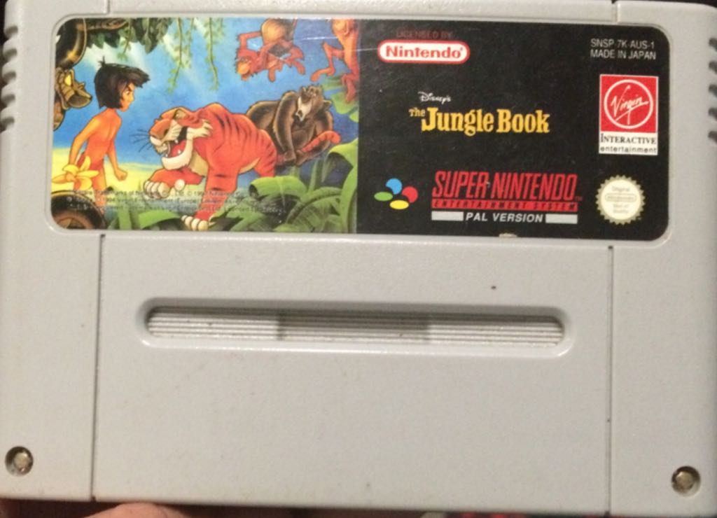 Disney’s The Jungle Book - Nintendo Super Nintendo Entertainment System (SNES) (Virgin Interactive Entertainment - 1) video game collectible - Main Image 1