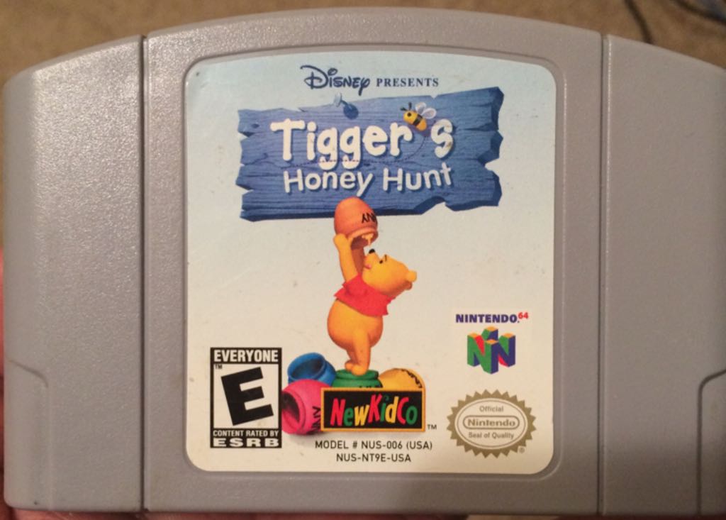 Tigger’s Honey Hunt - Nintendo 64 (N64) video game collectible - Main Image 1
