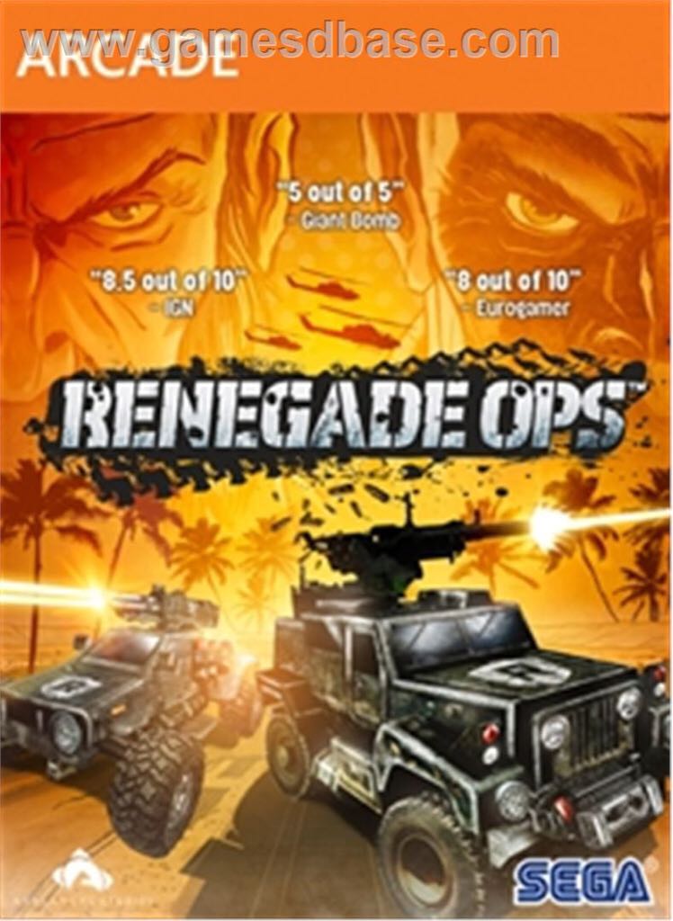 Renegade Ops - Microsoft Xbox Live Arcade (XBLA) (Sega) video game collectible - Main Image 1