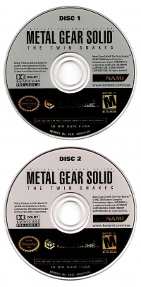 Metal Gear Solid: The Twin Snakes - Nintendo GameCube (Konami - 1) video game collectible [Barcode 083717400165] - Main Image 3