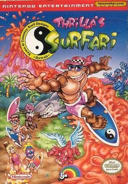 T&C Surf Designs: Thrilla’s Surfari - Nintendo Entertainment System (NES) (LJN - 1) video game collectible [Barcode 023582051857] - Main Image 1