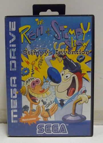 Ren & Stimpy Show Presents: Stimpy’s Invention - Sega Megadrive video game collectible - Main Image 1