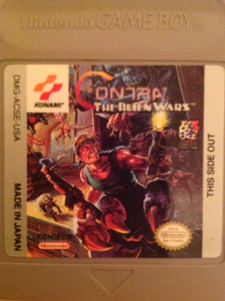Contra: The Alien Wars - Nintendo Game Boy video game collectible - Main Image 1