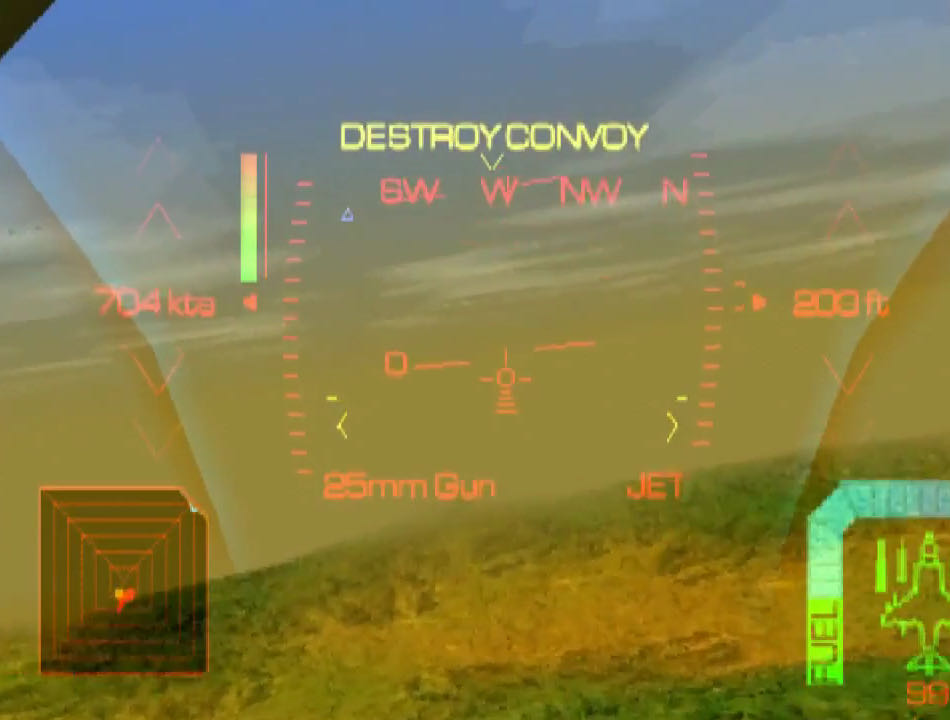 Eagle One: Harrier Attack - Sony PlayStation (Infogrames - 1-2) video game collectible [Barcode 5013156900617] - Main Image 3