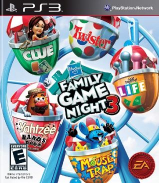 Hasbro Family Game Night Vol. 3 - Sony PlayStation 3 (PS3) video game collectible [Barcode 5030930092184] - Main Image 1