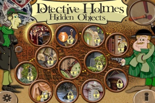 Detective Holmes Hidden Objects - Apple iOS video game collectible - Main Image 1