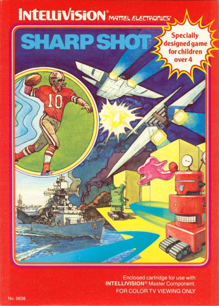 Sharp Shot - Intellivision video game collectible - Main Image 1