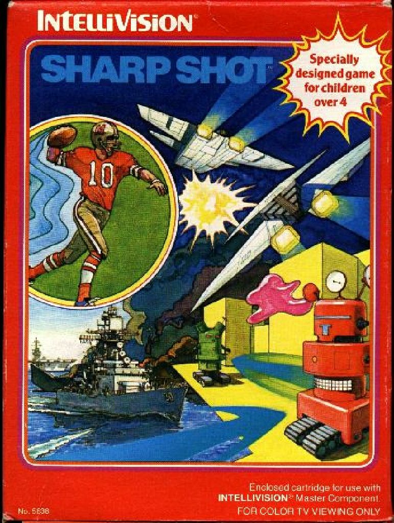 Sharp Shot - Intellivision video game collectible - Main Image 1