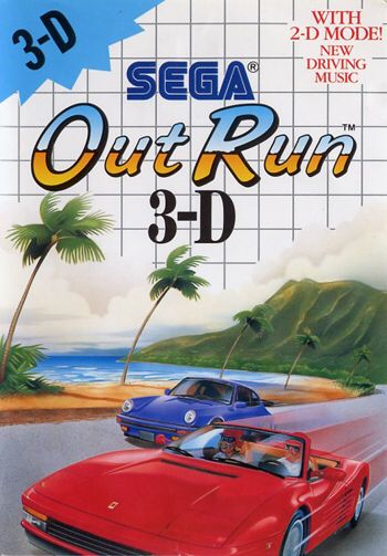 Out Run 3-D - Sega Master System (Sega) video game collectible - Main Image 1