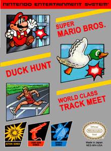 Super Mario Bros. / Duck Hunt / World Class Track Meet - Nintendo Entertainment System (NES) (Nintendo - 2) video game collectible - Main Image 1