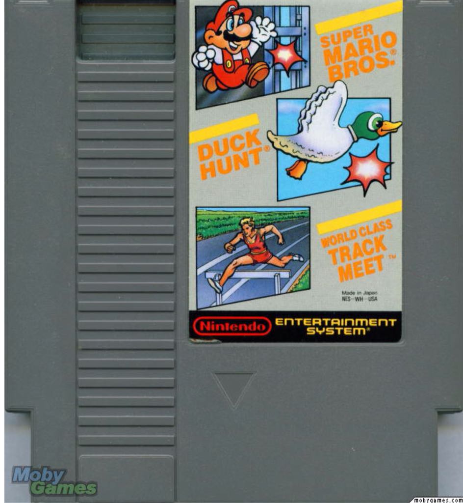 Super Mario Bros. / Duck Hunt / World Class Track Meet - Nintendo Entertainment System (NES) (Nintendo) video game collectible - Main Image 1