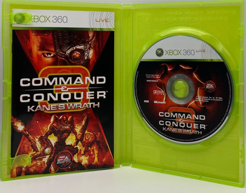 Command & Conquer 3: Kanes Wrath - Microsoft Xbox 360 (Electronic Arts/EA Games - 4) video game collectible [Barcode 5030930063344] - Main Image 4