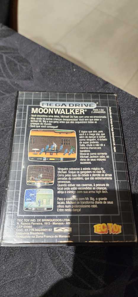 Michael Jackson’s Moonwalker - Sega Mega Drive video game collectible - Main Image 2